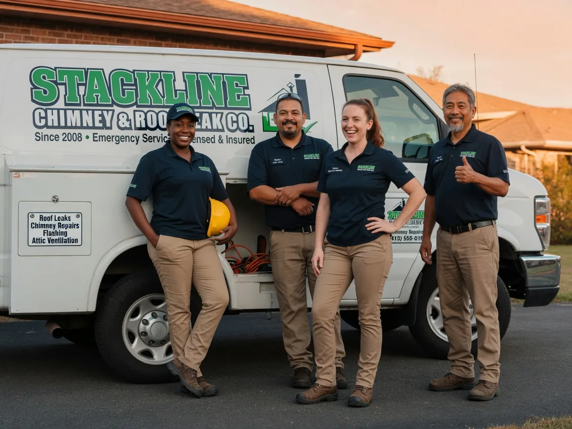 Chimney flashing repair company in Prairie City, SD